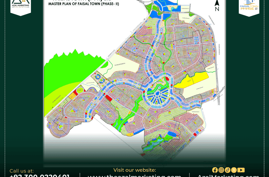Faisal Town Phase 2 Sector O Location