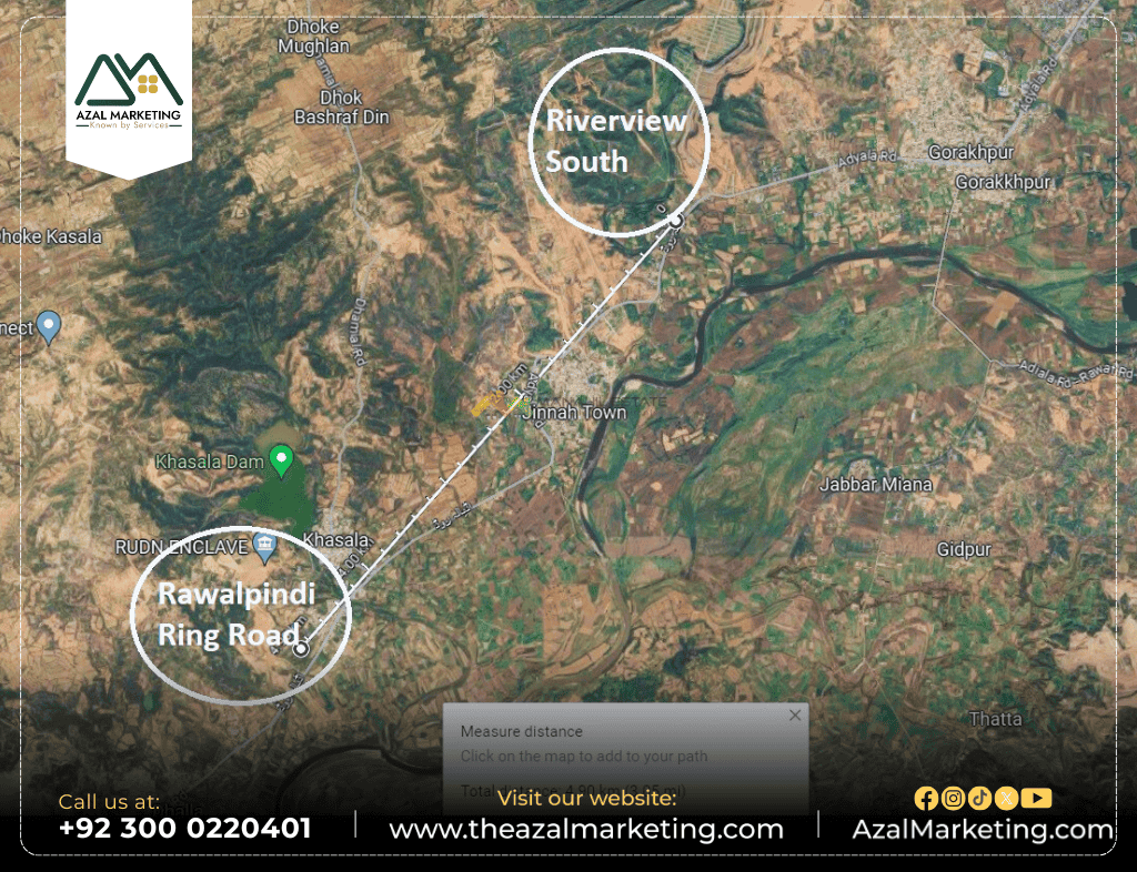DHA Phase 4 River View South Location: