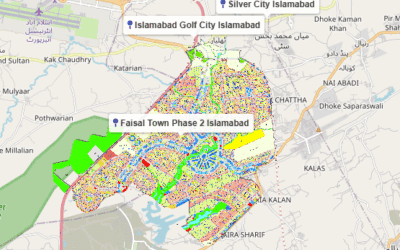 Faisal Town Phase 2 Sector O Map
