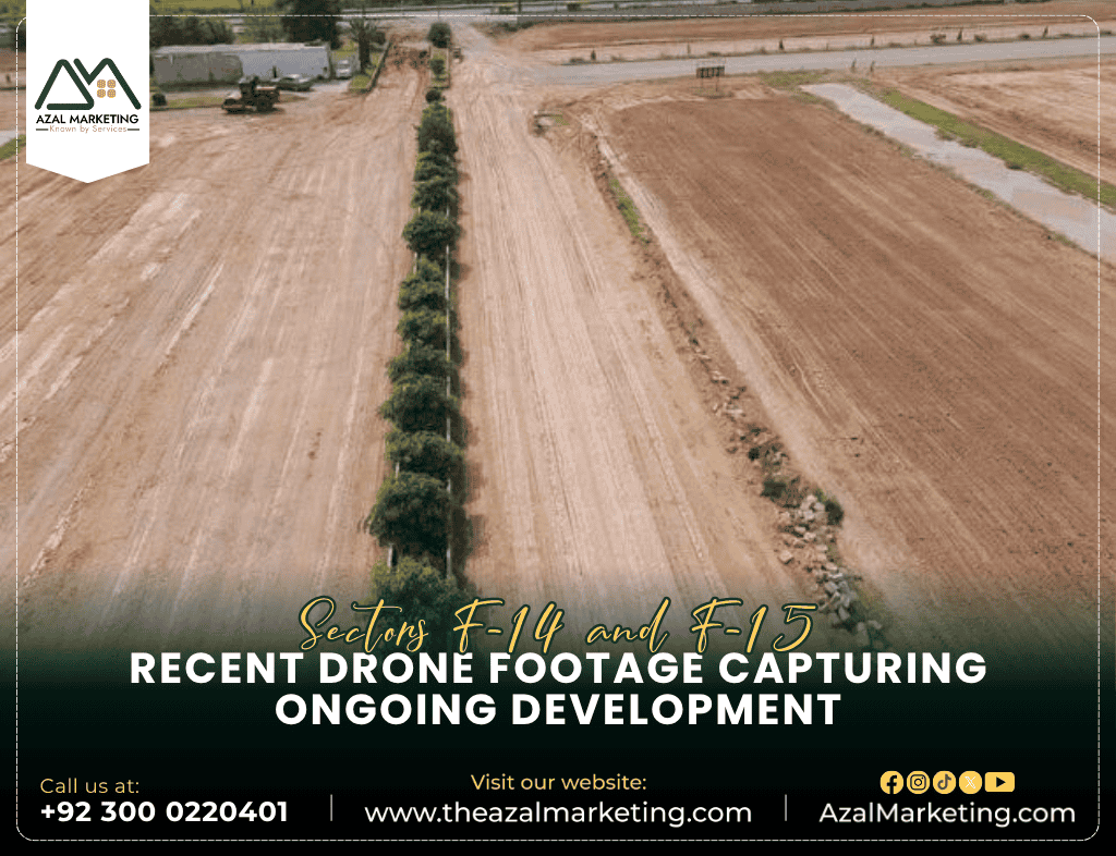 Sector F-15  Development : Latest Drone Images<br />
