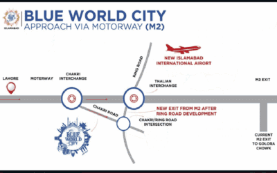 Blue World City Awami Greens Location: Beyond Just an Address