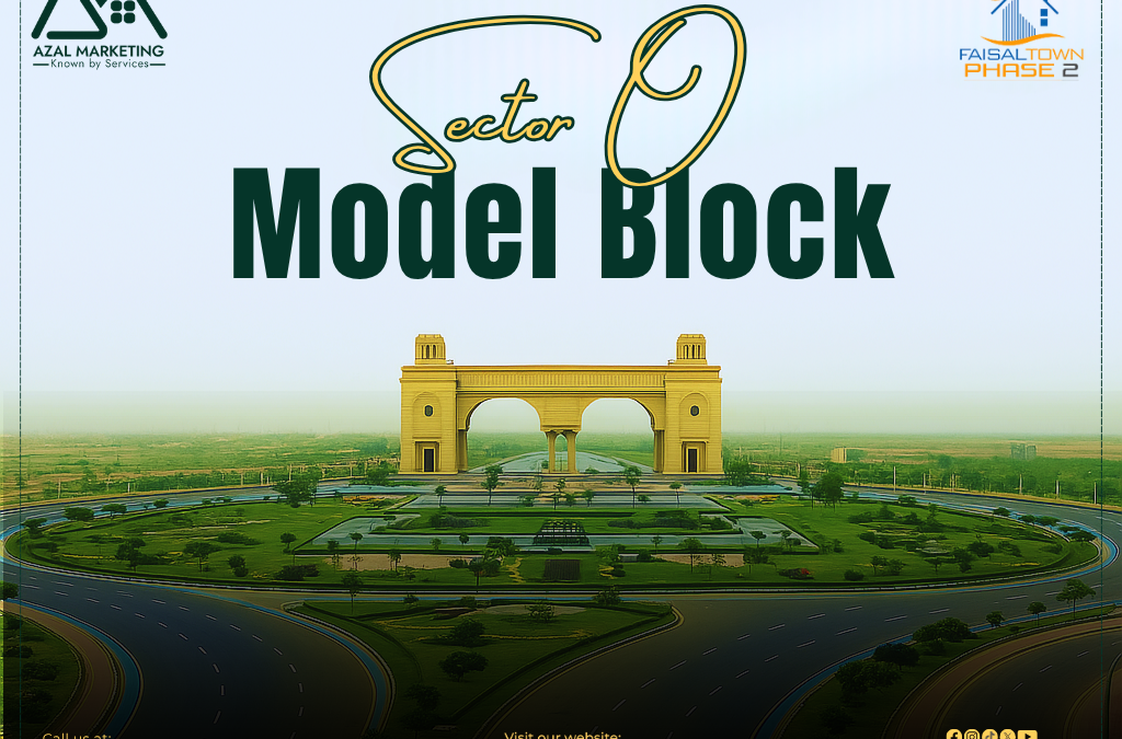 Faisal Town Phase 2 Sector O Model Block Commercial Plots