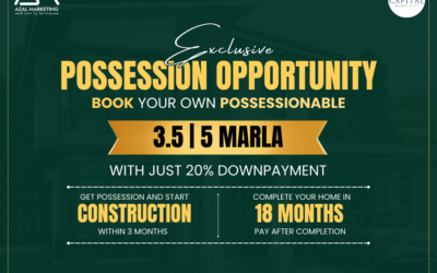 Capital Smart City Offers Ready-to-Construct Plots with Only 20% Down Payment