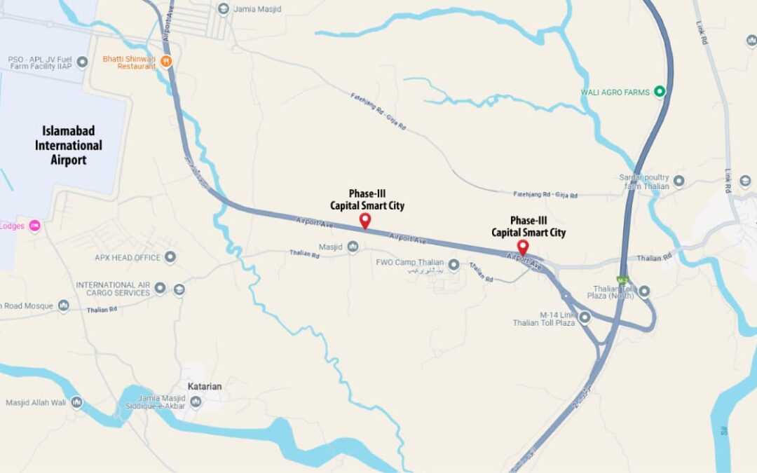 Capital Smart City Phase 3 Location