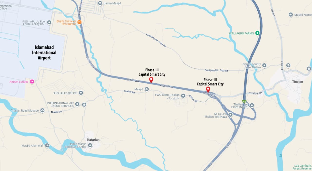 Capital Smart City Phase 3 Location:<br />
