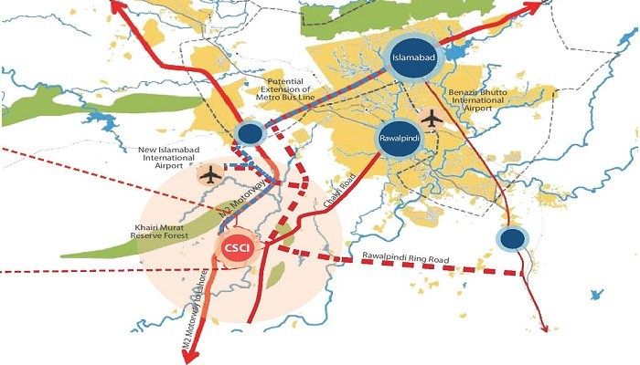Capital Smart City Overseas Central Location:<br />
