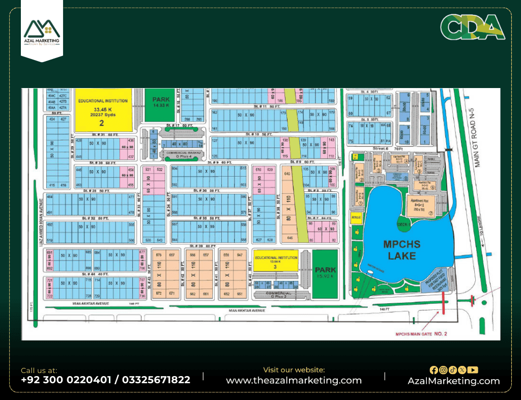 Multi Gardens B-17 Islamabad