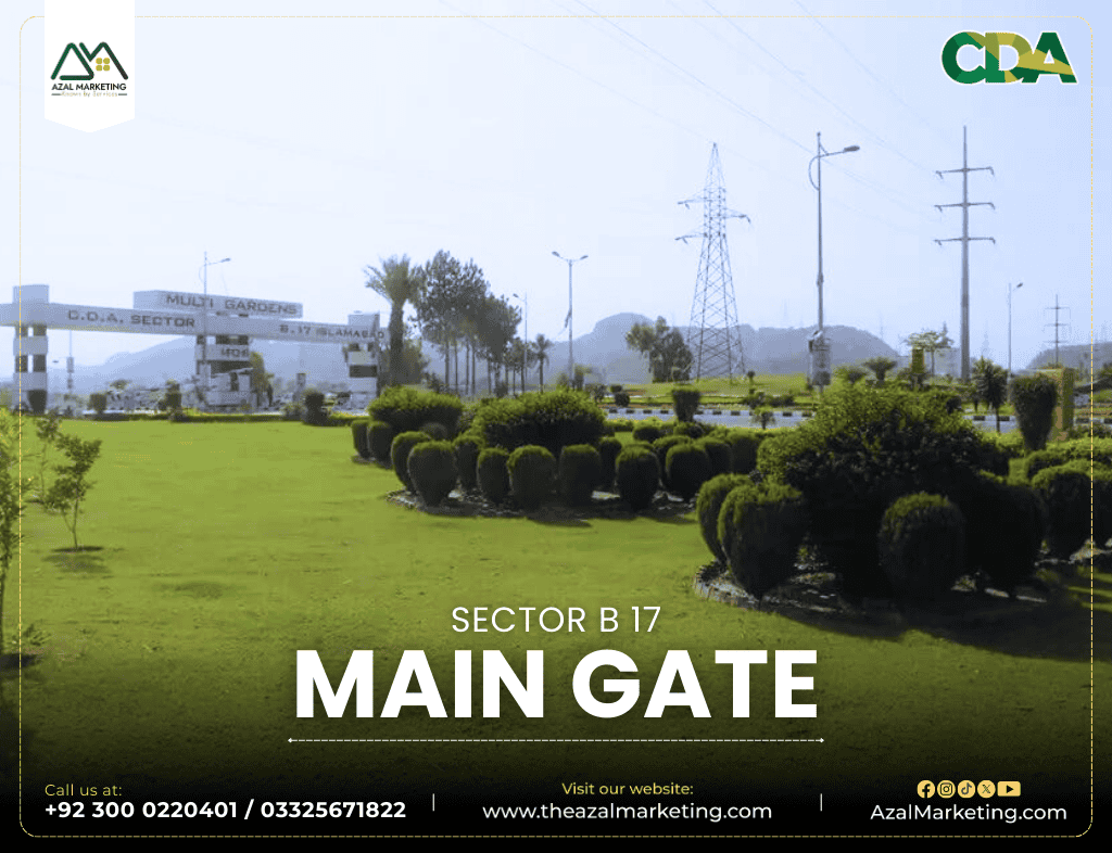 Multi Gardens B-17 Islamabad 